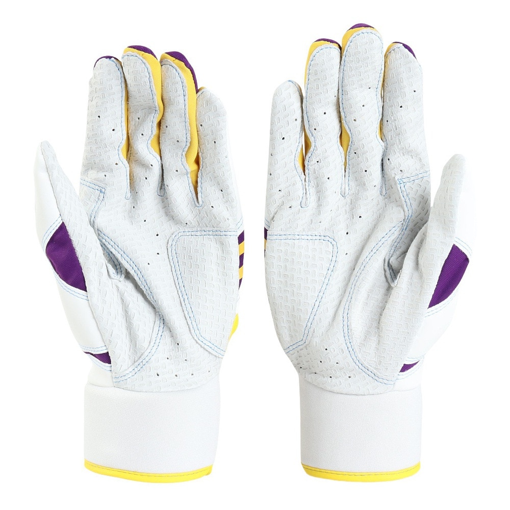 マルーチ（marucci）（メンズ）バッティング用グローブ 野球 ブズン 両手用 MBGFZNP-W/PR/YL