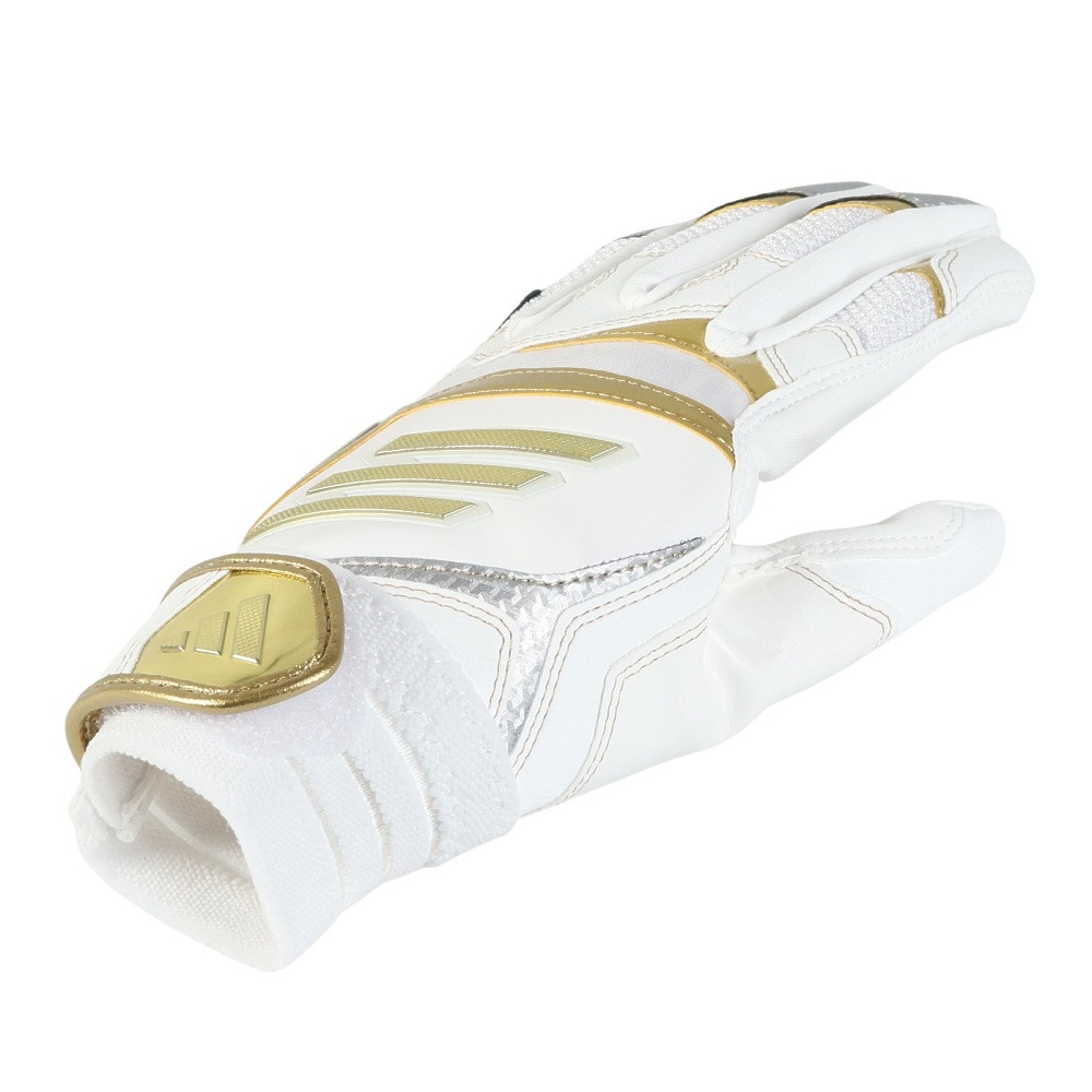 アディダス（adidas）（キッズ）バッティング用グローブ 野球 グラブ ジュニア 両手用 LBG904-1182