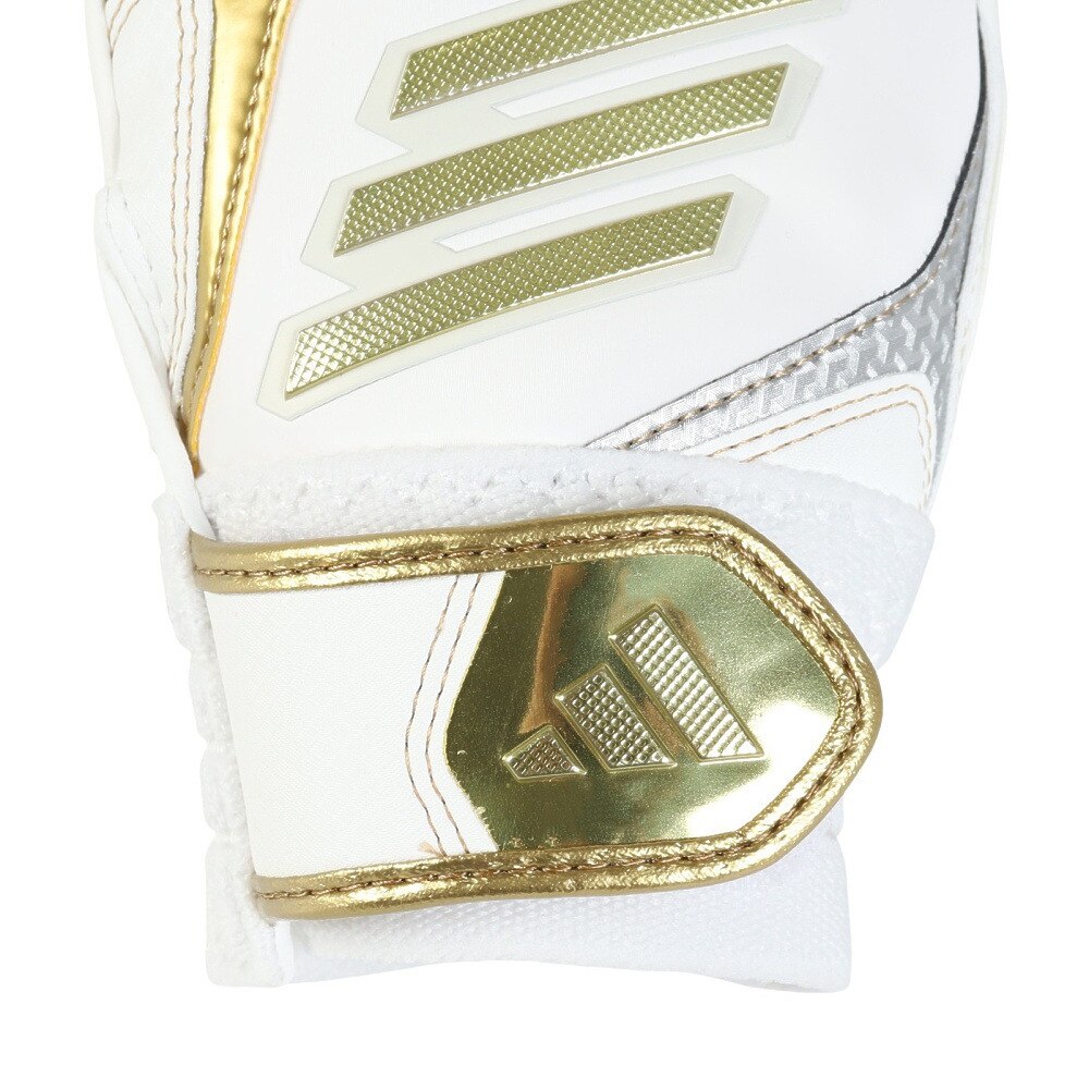 アディダス（adidas）（キッズ）バッティング用グローブ 野球 グラブ ジュニア 両手用 LBG904-1182