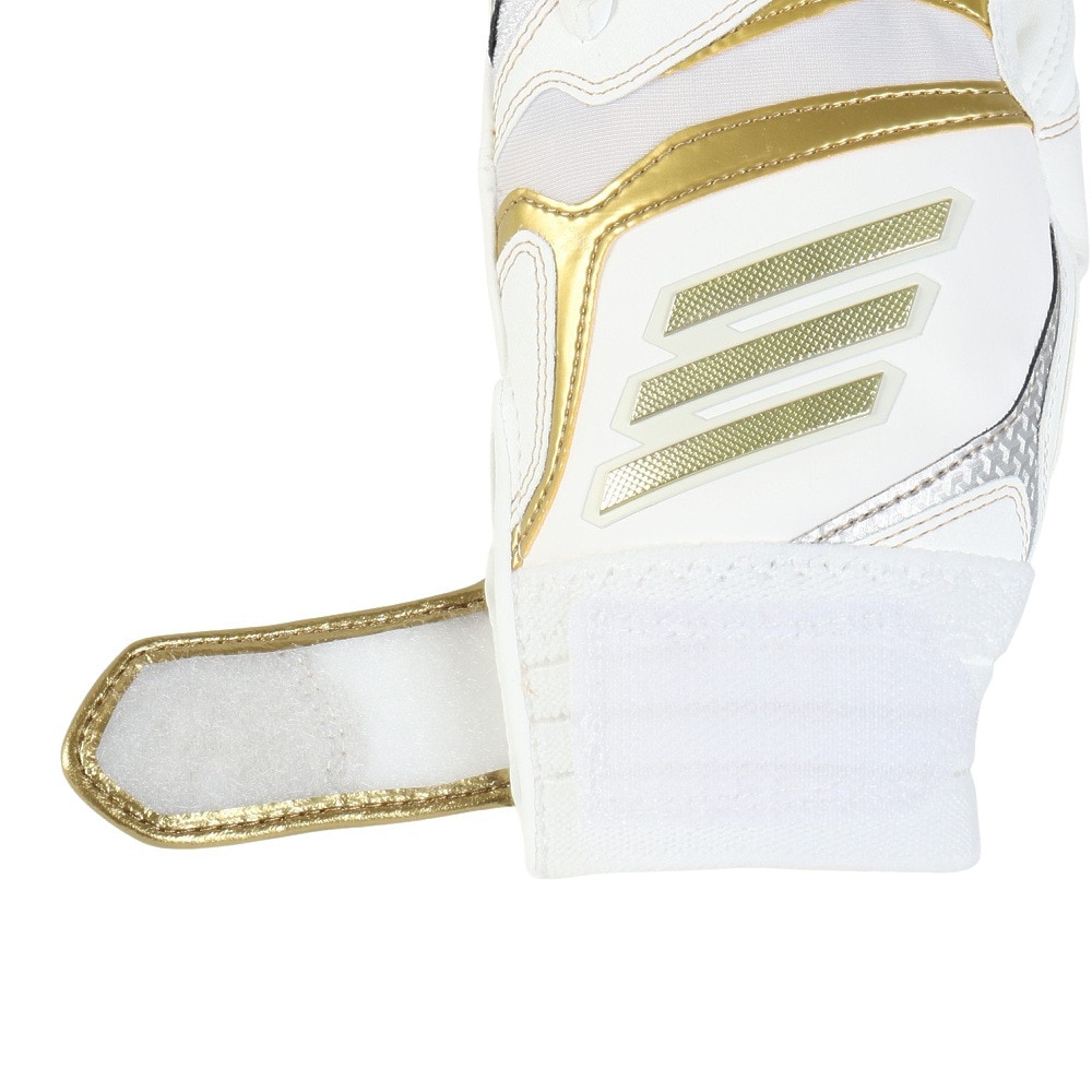 アディダス（adidas）（キッズ）バッティング用グローブ 野球 グラブ ジュニア 両手用 LBG904-1182