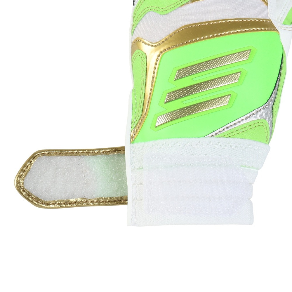アディダス（adidas）（キッズ）バッティング用グローブ 野球 グラブ ジュニア 両手用 LBG904-4282