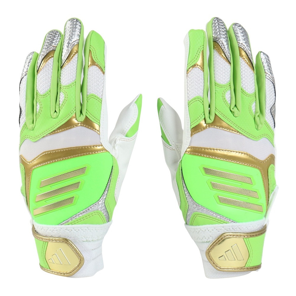 アディダス（adidas）（キッズ）バッティング用グローブ 野球 グラブ ジュニア 両手用 LBG904-4282