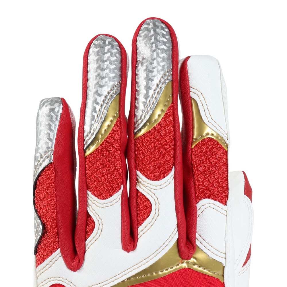 アディダス（adidas）（キッズ）バッティング用グローブ 野球 グラブ ジュニア 両手用 LBG904-6482