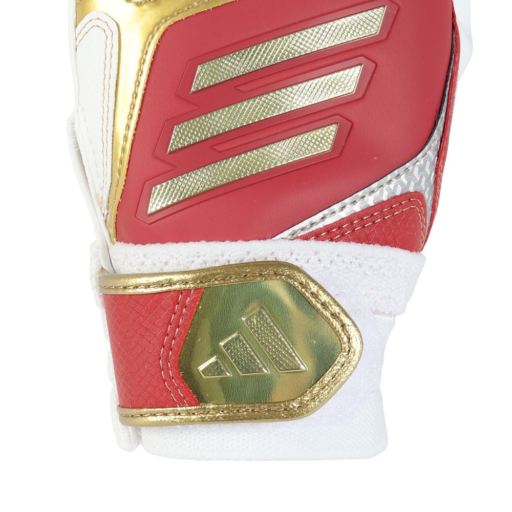 アディダス（adidas）（キッズ）バッティング用グローブ 野球 グラブ ジュニア 両手用 LBG904-6482