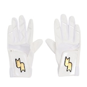 (キッズ)バッティング用グローブ 少年用シングルバンド手袋 両手用 BG5018WF-1010
