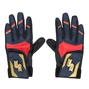 (キッズ)バッティング用グローブ 野球 少年用シングルバンド手袋 両手用 BG5018WF-7020