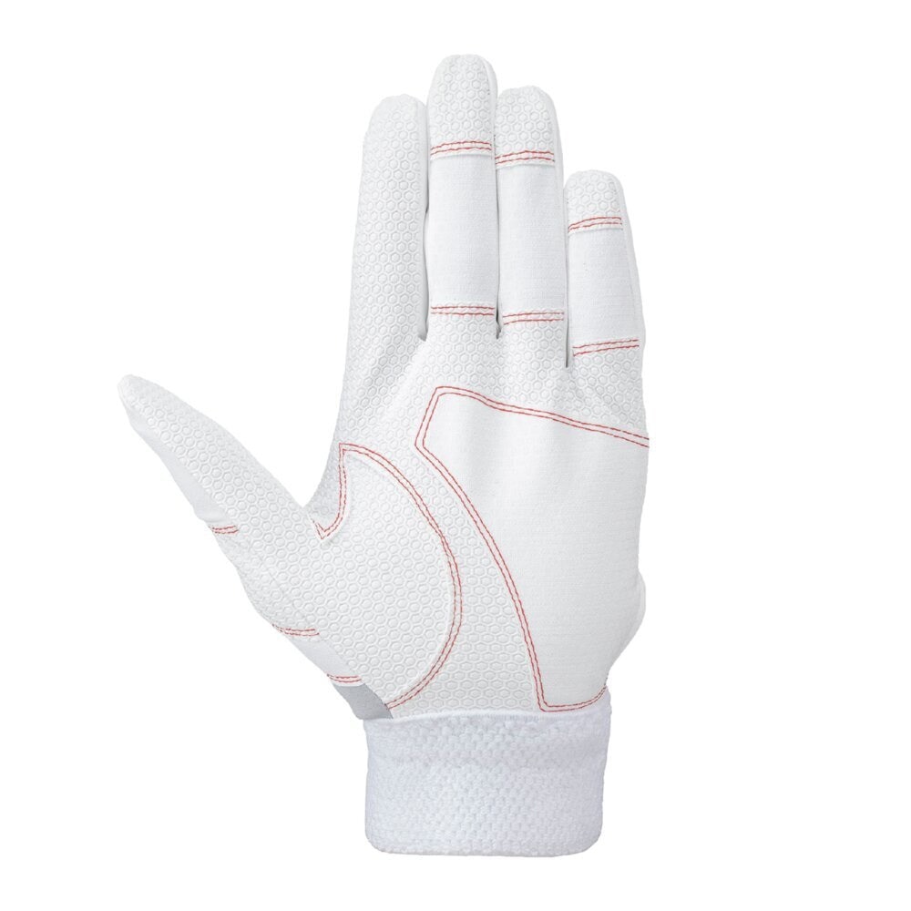 ミズノ（MIZUNO）（メンズ）【新商品】 バッティング用グローブ 野球 ウィルドライブ レッド 両手用 1EJEA55401