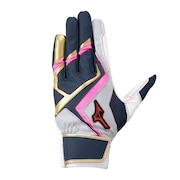 (メンズ)【新商品】 バッティング用グローブ 野球 ウィルドライブ レッド 両手用 1EJEA55414