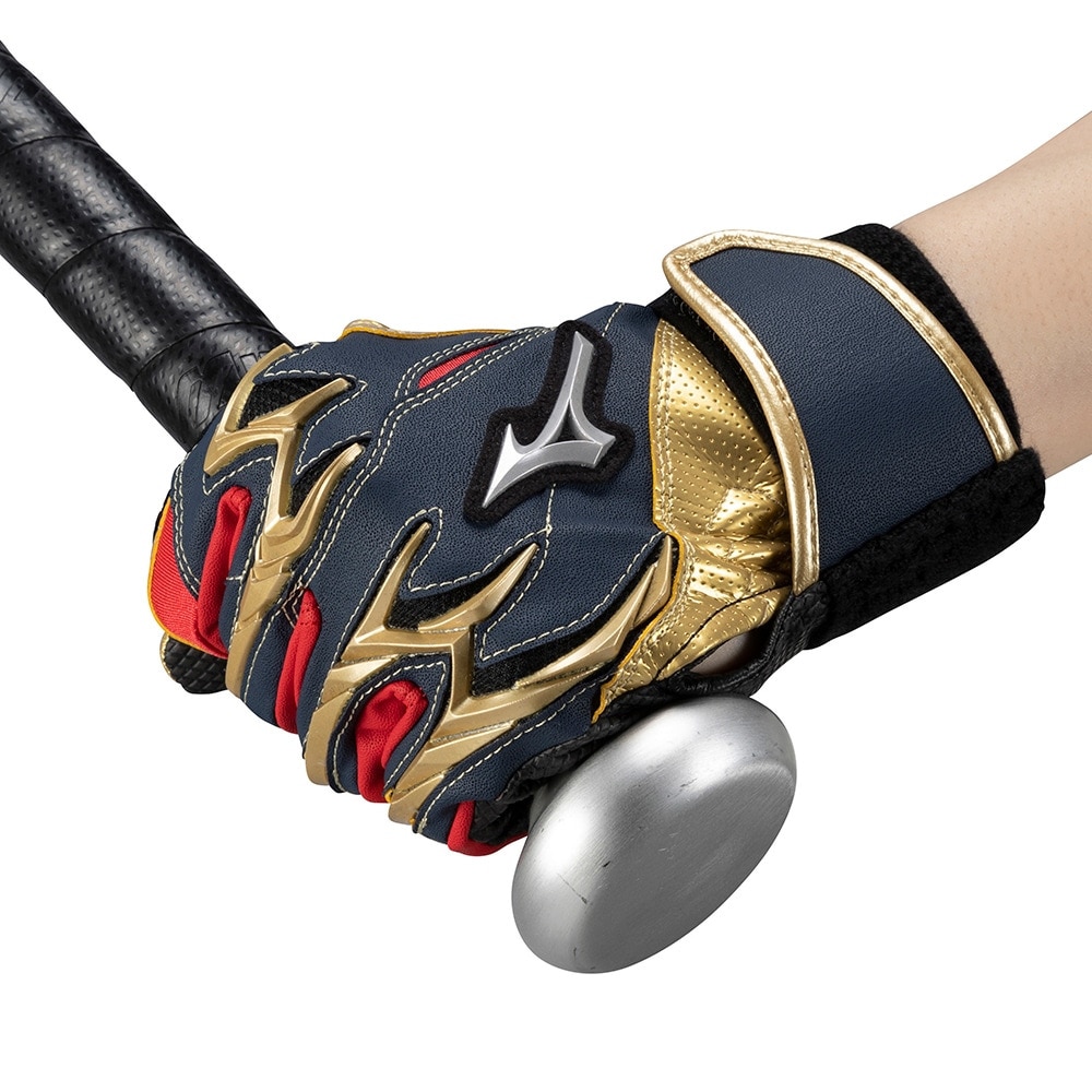 ミズノ（MIZUNO）（キッズ）ジュニア バッティング用 野球グローブ シリコンパワーアークDI レプリカ 両手用 1EJEY25514