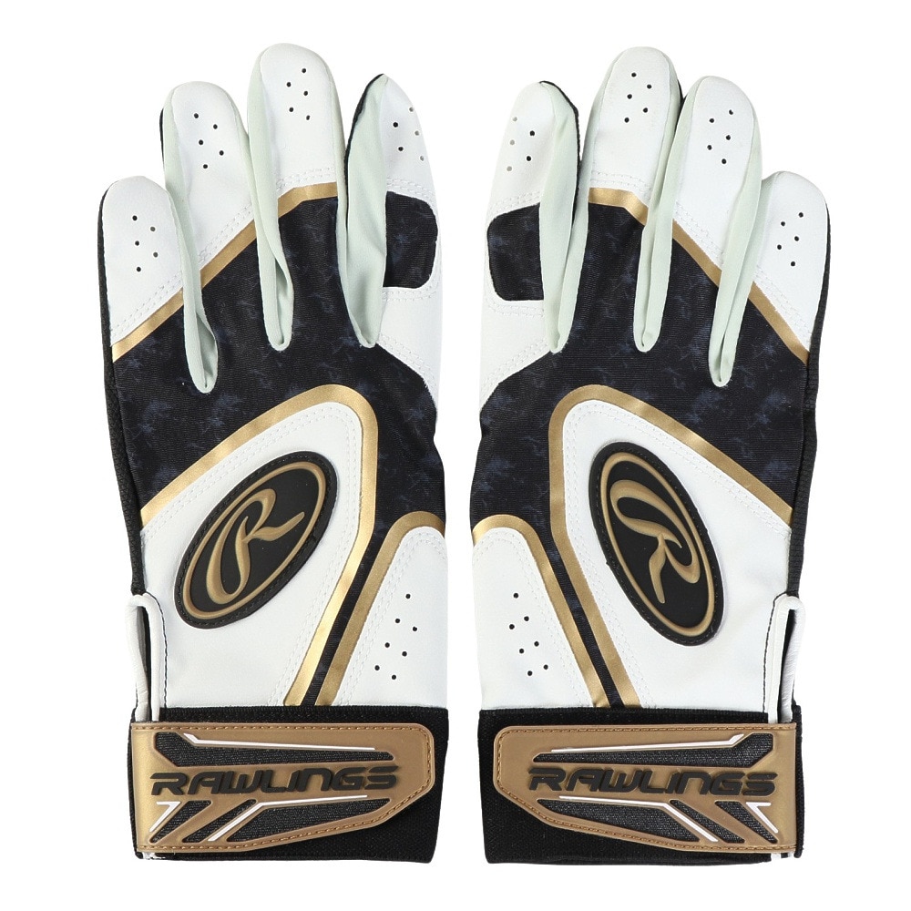 ローリングス（Rawlings）（メンズ、レディース）バッティング用グローブ 野球 GS2ハイパーグリップ 両手組 EBG25S01-B