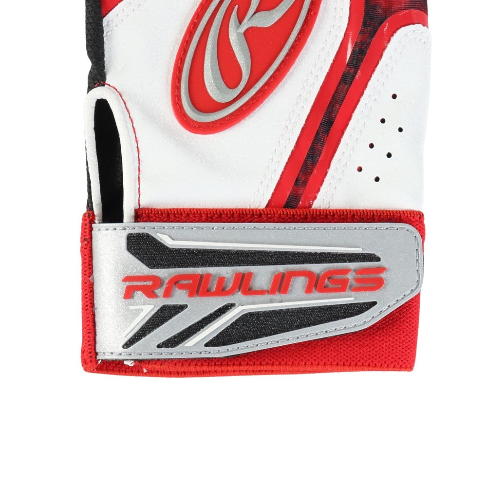 ローリングス（Rawlings）（メンズ、レディース）バッティング用グローブ 野球 GS2ハイパーグリップ 両手組 EBG25S01-RD