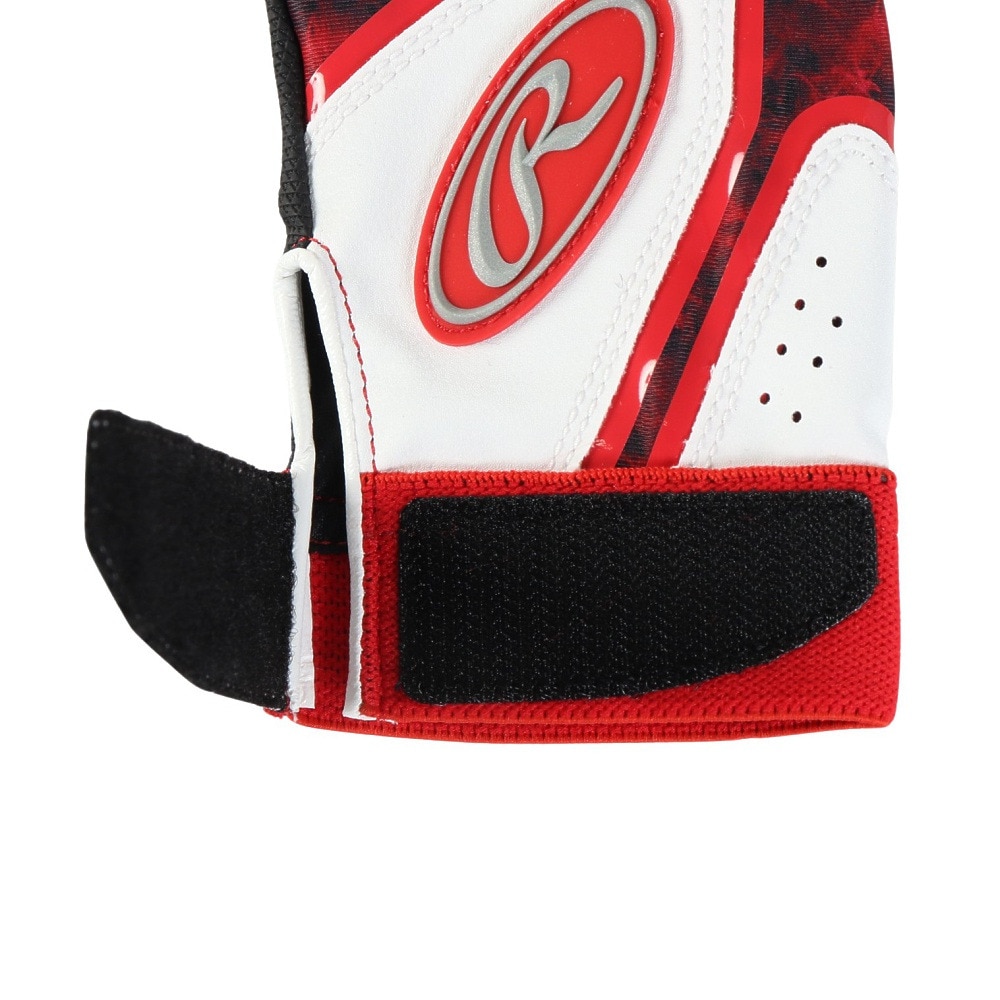 ローリングス（Rawlings）（キッズ）ジュニア バッティング用グローブ 野球 GS2ハイパーグリップ 両手組 EBG25S01-RDJ