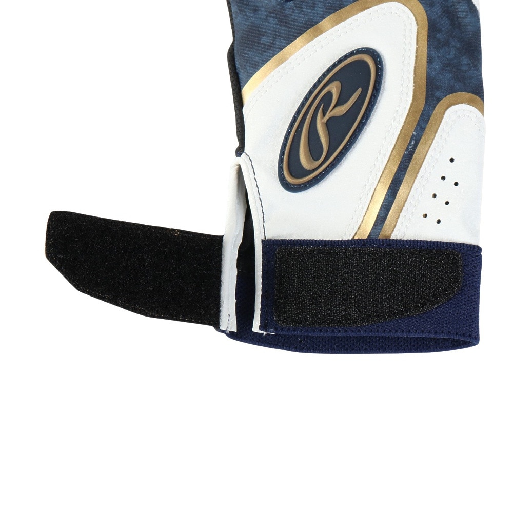 ローリングス（Rawlings）（キッズ）ジュニア バッティング用グローブ 野球 GS2ハイパーグリップ 両手組 EBG25S01-STBLU-J