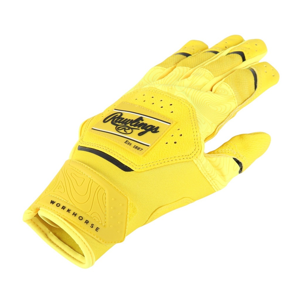 ローリングス（Rawlings）（メンズ、レディース）バッティング用グローブ 野球 2025 WORK WH25BG-Y-USA