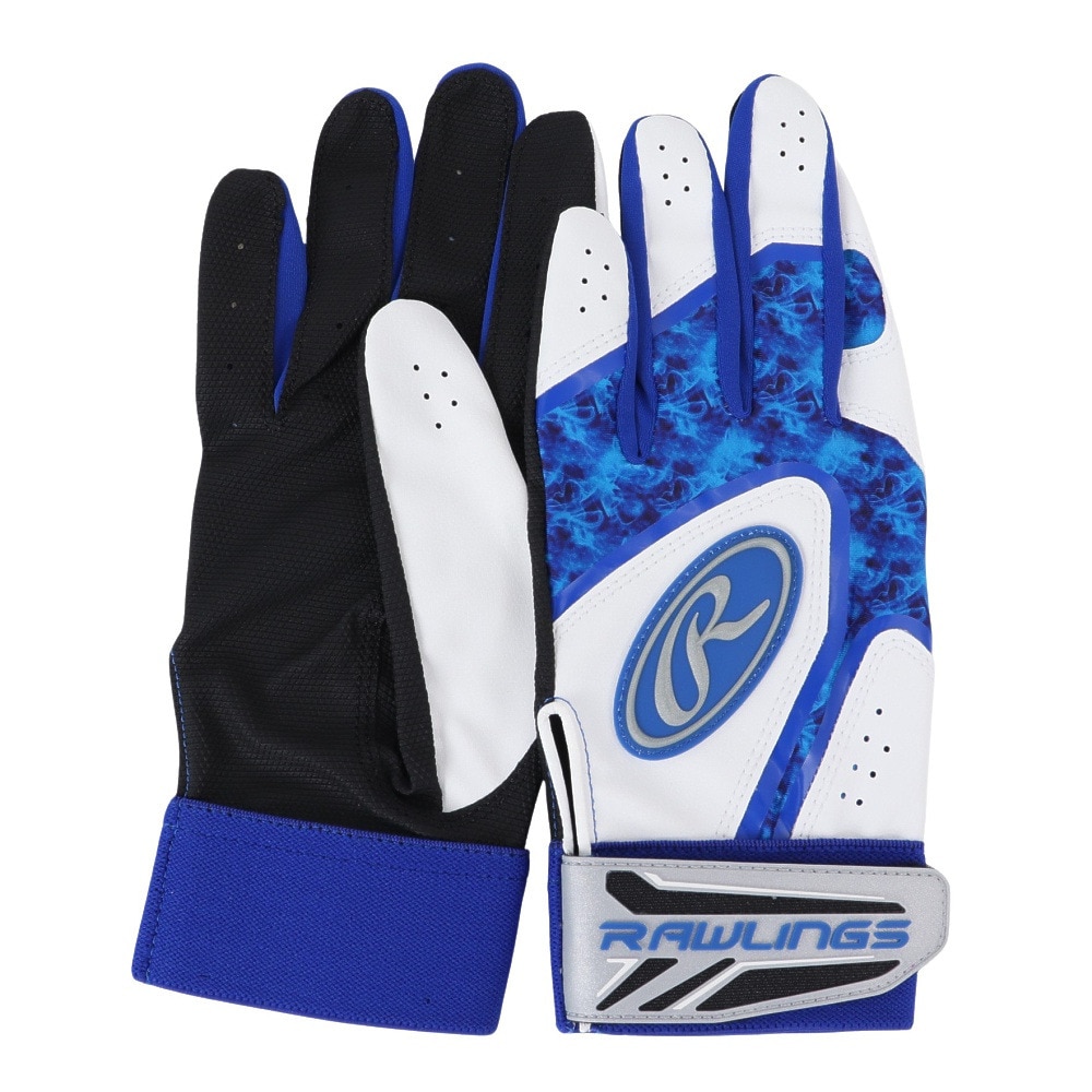 ローリングス（Rawlings）（メンズ）バッティング用グローブ 両手用 野球 GS2ハイパーグリップ EBG25S01-BLU