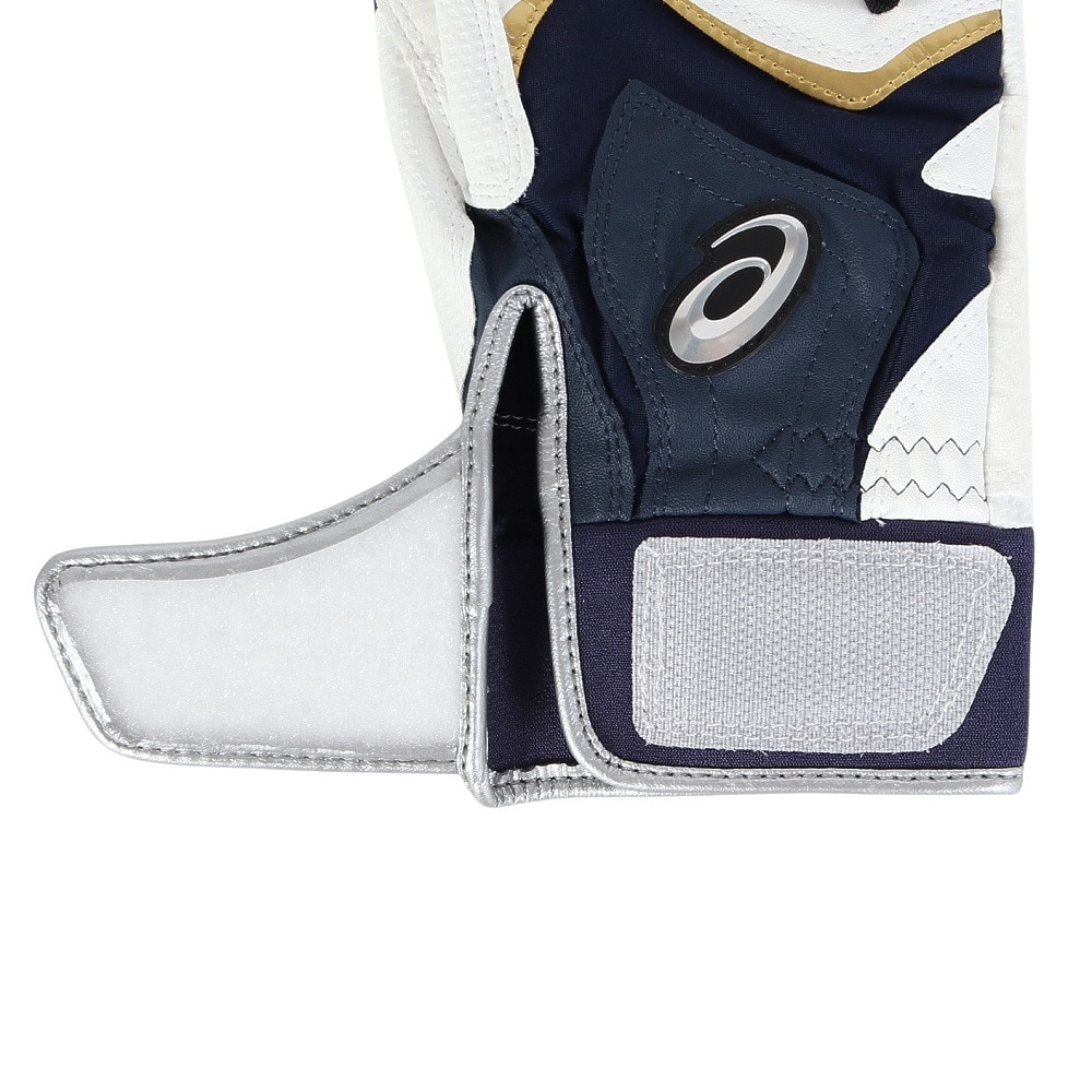 アシックス（ASICS）（メンズ、レディース）バッティング用グローブ GOLDSTAGE BATTING GLOVE 3121B365.410