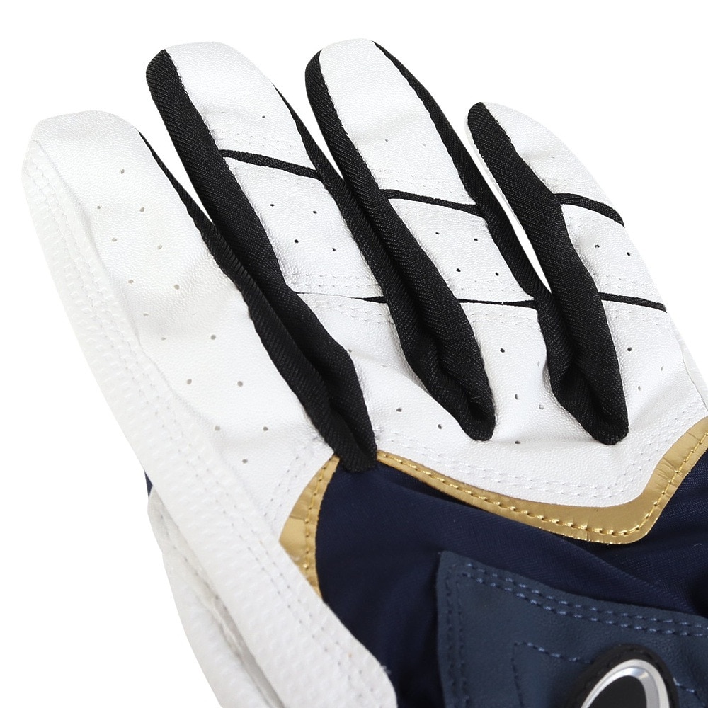 アシックス（ASICS）（メンズ、レディース）バッティング用グローブ GOLDSTAGE BATTING GLOVE 3121B365.410