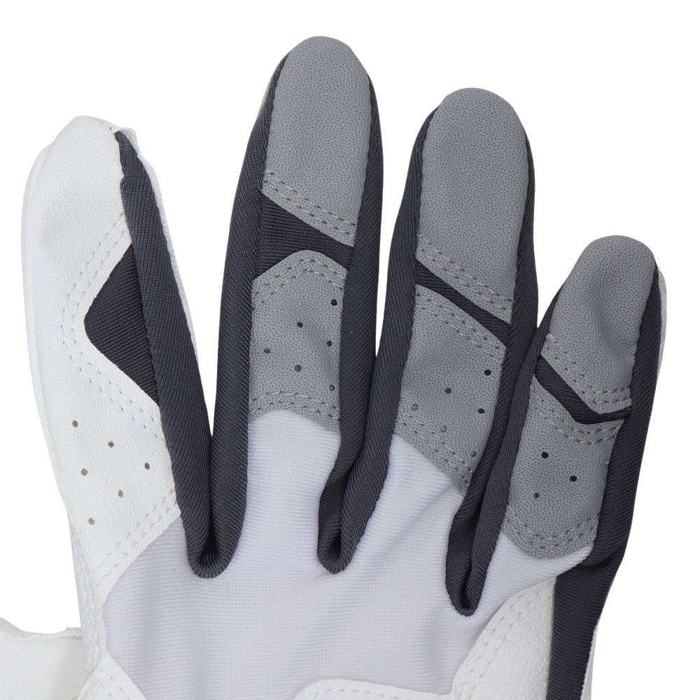 ニューバランス（new balance）（キッズ）ジュニア ユース 野球 ウォッシャブル バッティング用グローブ 両手用 LAG45603GRY