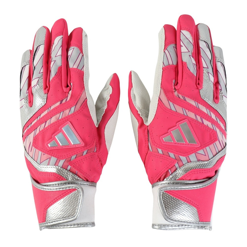 アディダス（adidas）（メンズ）バッティング用グローブ 野球 25バッティンググラブMID 両手用 LBG504-6113