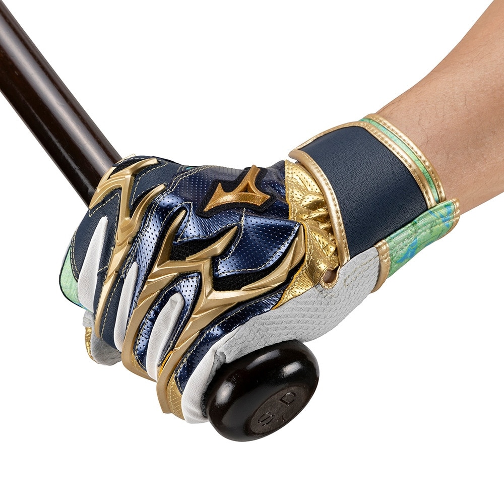 ミズノ（MIZUNO）（メンズ、レディース）バッティング用グローブ ミズノプロ シリコンパワーアークDI 2025セレクションモデル 両手用 1EJEA55614