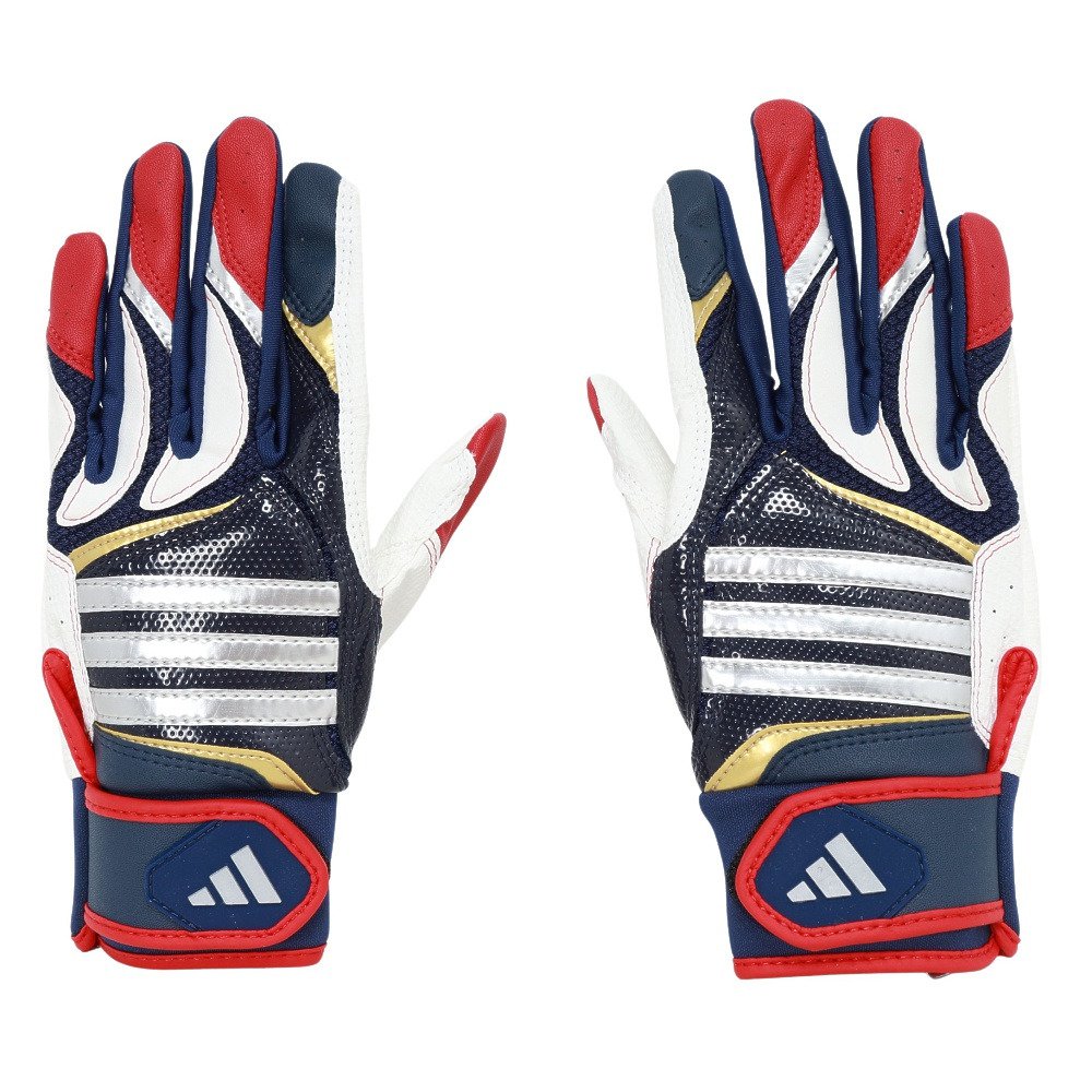 【希少】アントニー・クラーベ② 「赤い点のついた手袋」カーボンランダム/エンボス アディダス（adidas）（キッズ）ジュニア バッティング用グローブ 野球