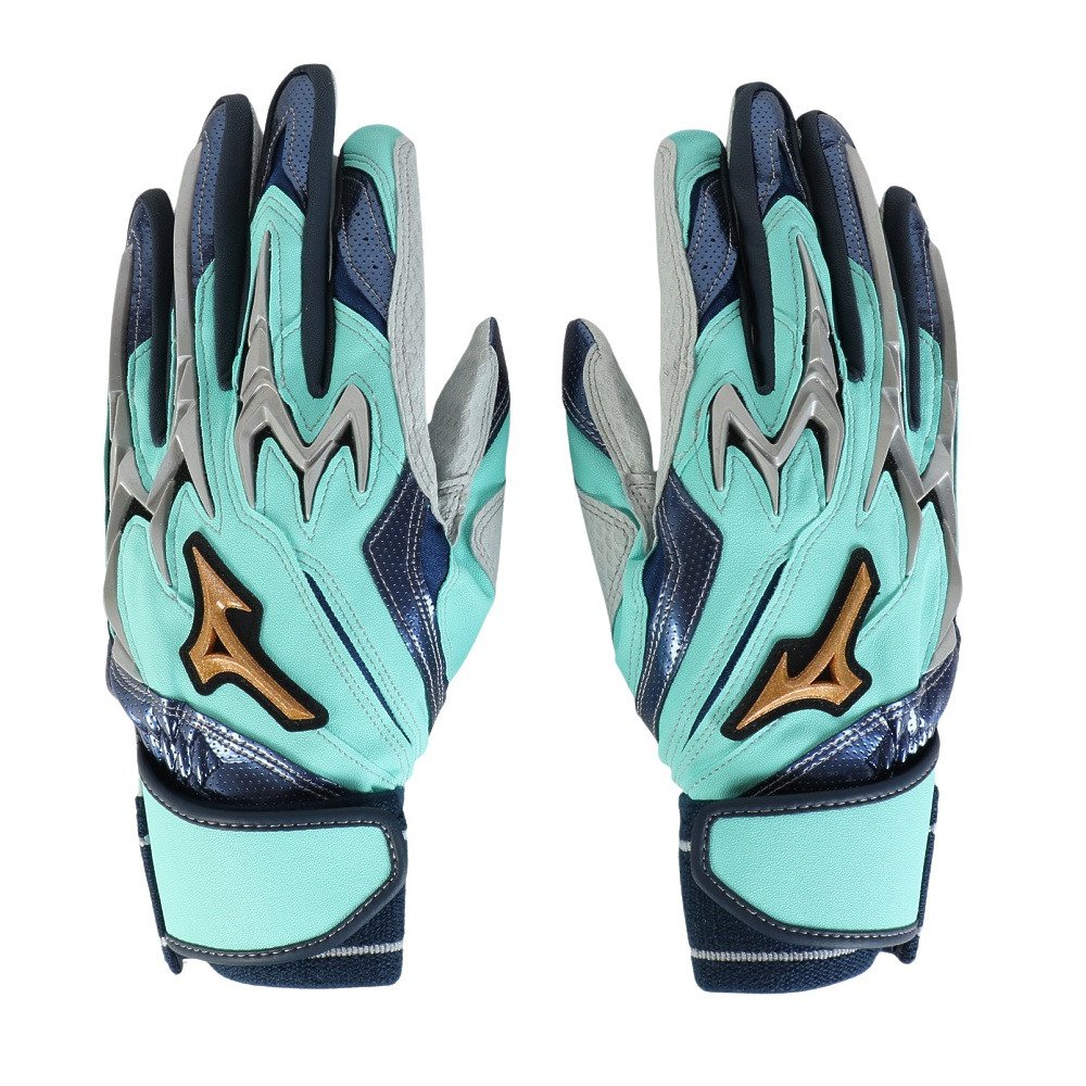 ミズノ（MIZUNO）（メンズ）バッティング用グローブ 野球 シリコン