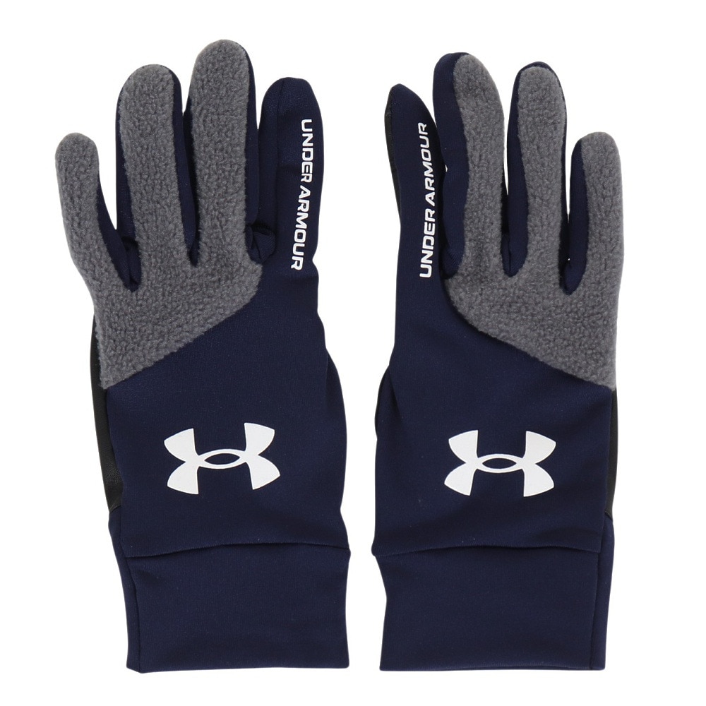 アンダーアーマー（UNDER ARMOUR）（キッズ）バッティング用グローブ 野球 ジュニア コールドギア トレーニンググローブ 1381268 410