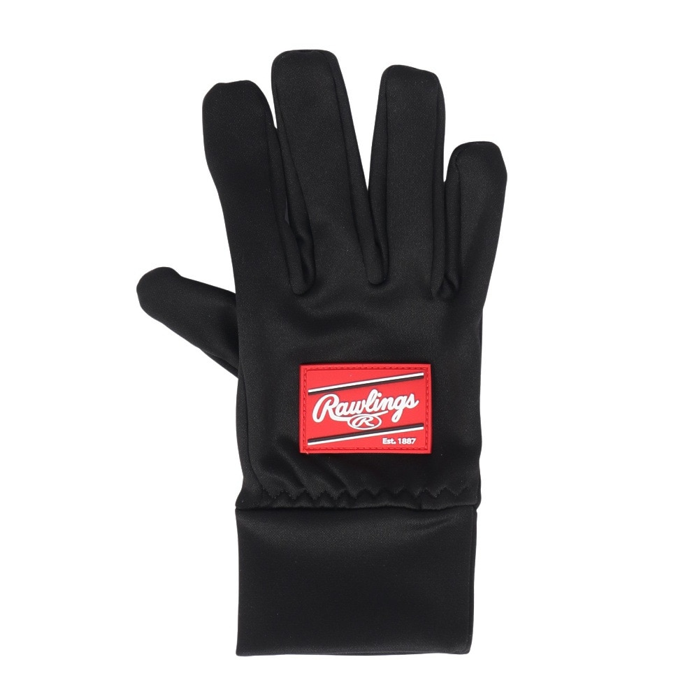 ローリングス（Rawlings）（メンズ）野球 フリースグローブ 両手用 EAC14F06-B/RD
