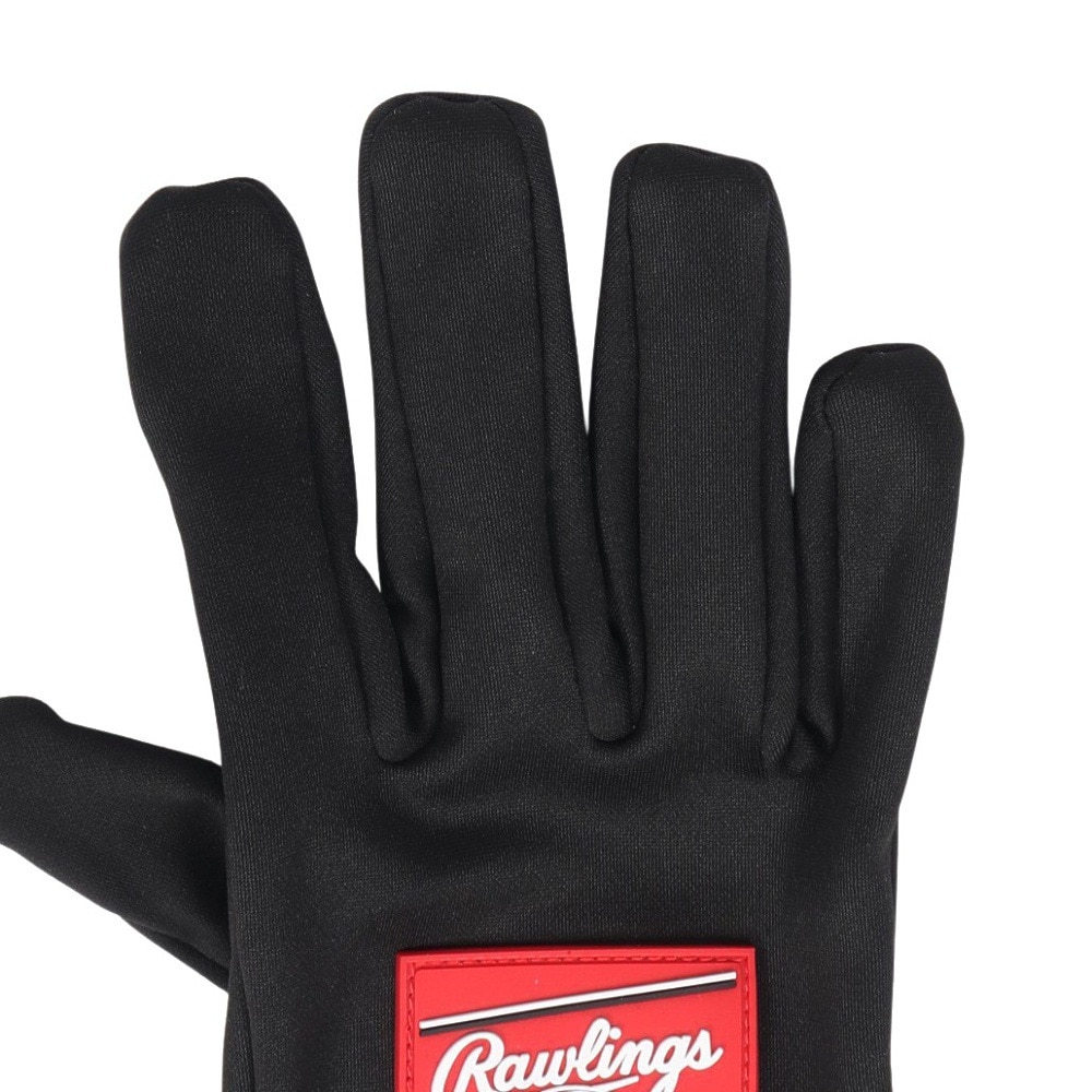 ローリングス（Rawlings）（メンズ）野球 フリースグローブ 両手用 EAC14F06-B/RD