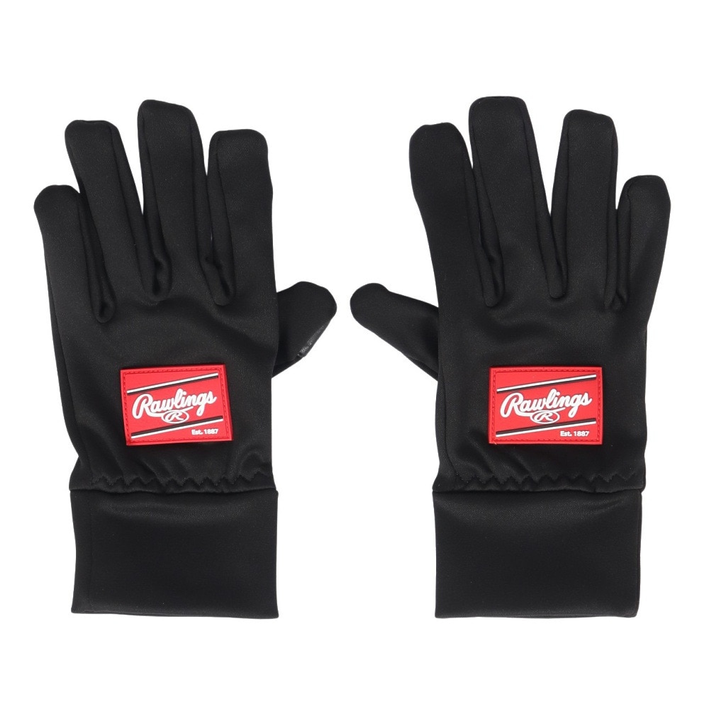 ローリングス（Rawlings）（メンズ）野球 フリースグローブ 両手用 EAC14F06-B/RD