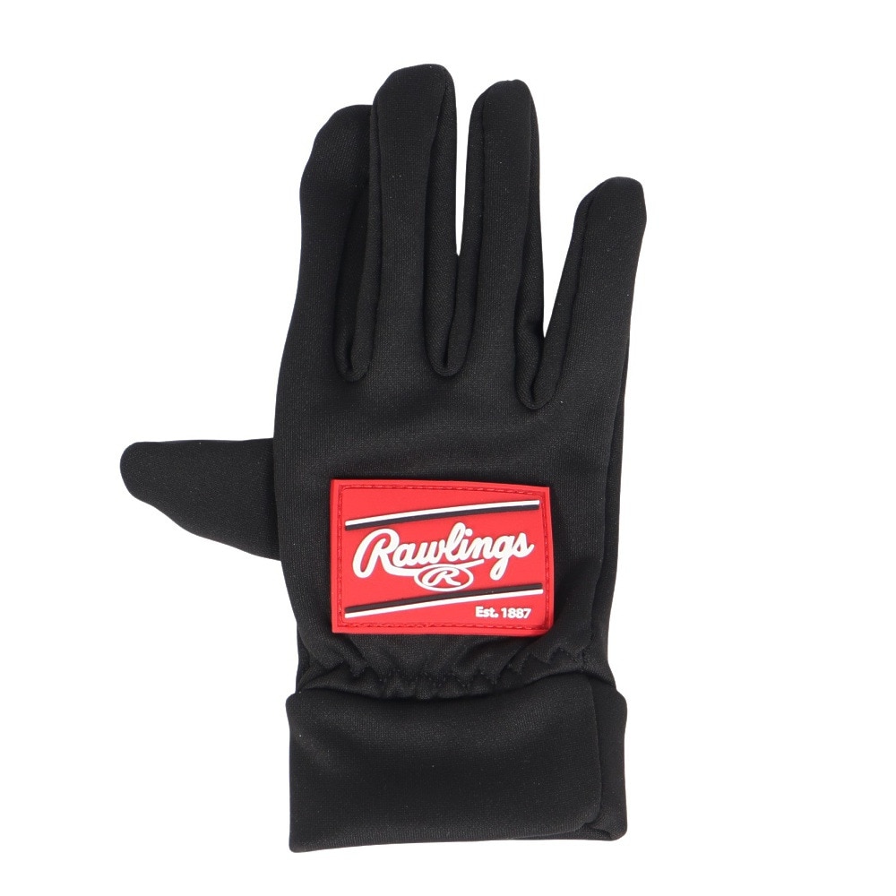 ローリングス（Rawlings）（キッズ）野球 ジュニア フリースグローブ 両手用 EAC14F06J-B/RD