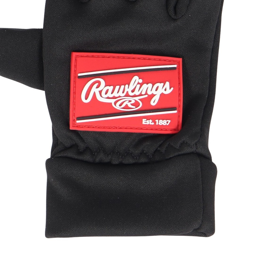 ローリングス（Rawlings）（キッズ）野球 ジュニア フリースグローブ 両手用 EAC14F06J-B/RD