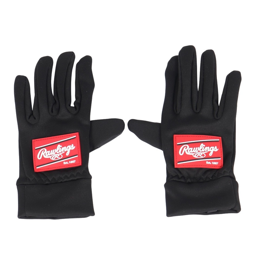 ローリングス（Rawlings）（キッズ）野球 ジュニア フリースグローブ 両手用 EAC14F06J-B/RD