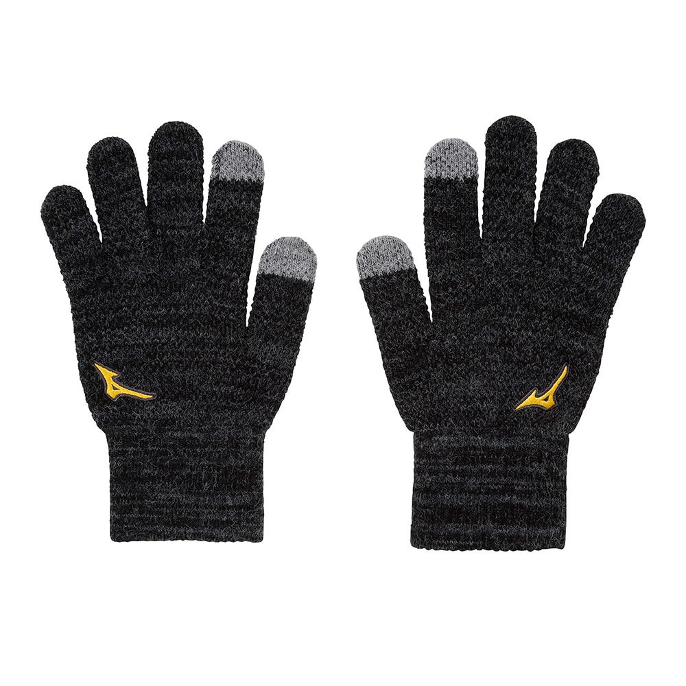 ミズノ（MIZUNO）（メンズ、レディース）発熱素材 ミズノプロ ブレスサーモ 手袋 BREATH THERMO 12JYBA0108