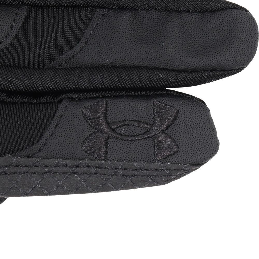 アンダーアーマー（UNDER ARMOUR）（メンズ）守備用グローブ 左手用 ベースボール アンダーグローブ ステルス 1354256 BLK/BLK BB