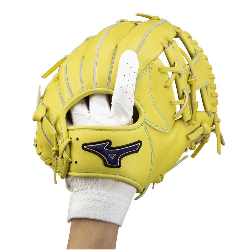 ミズノ（MIZUNO）（メンズ）守備用グローブ 野球 守備手袋 左手用 高校野球ルール対応モデル 1EJED26010