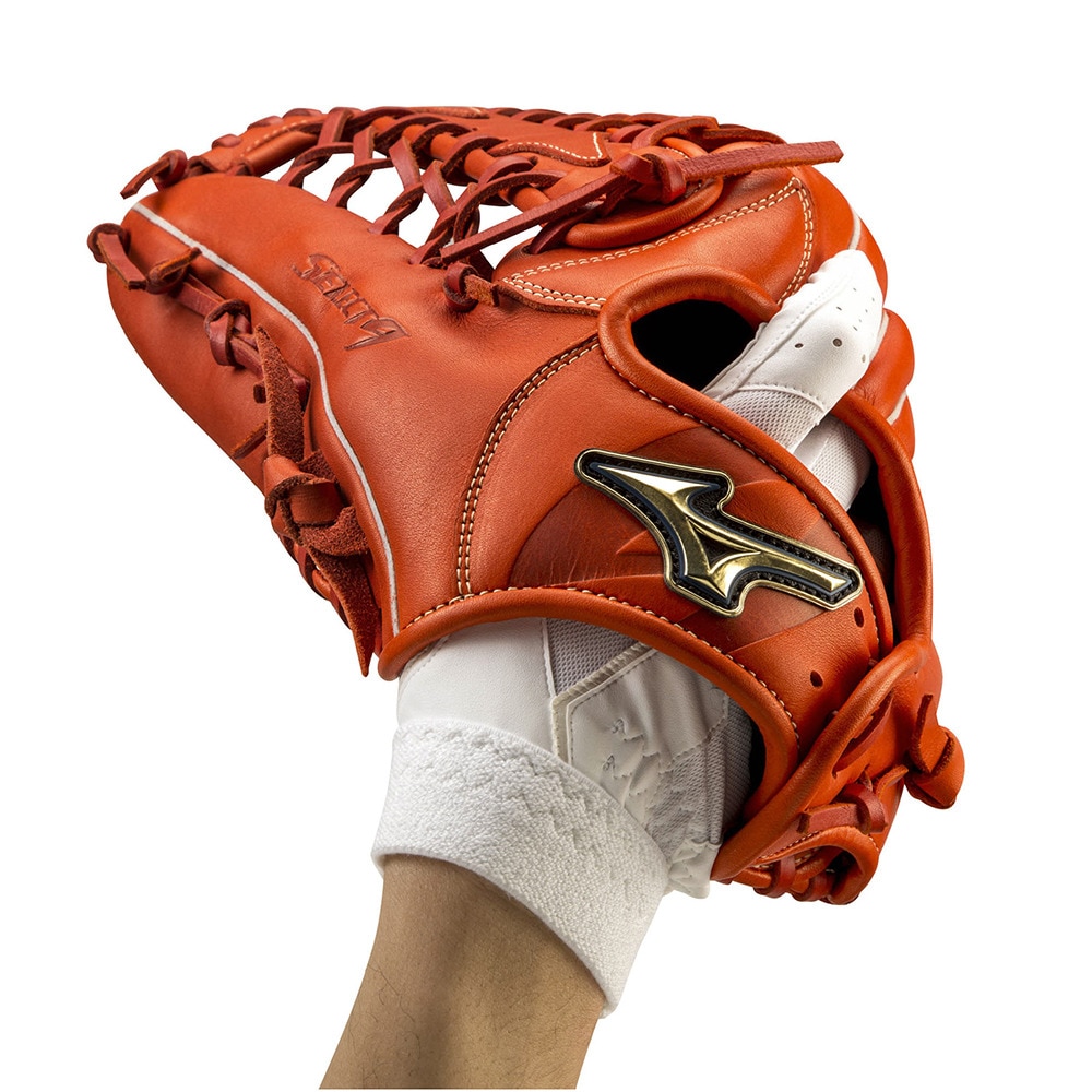 ミズノ（MIZUNO）（メンズ）守備用グローブ 野球 守備手袋 右手用 高校野球ルール対応モデル 1EJED26110