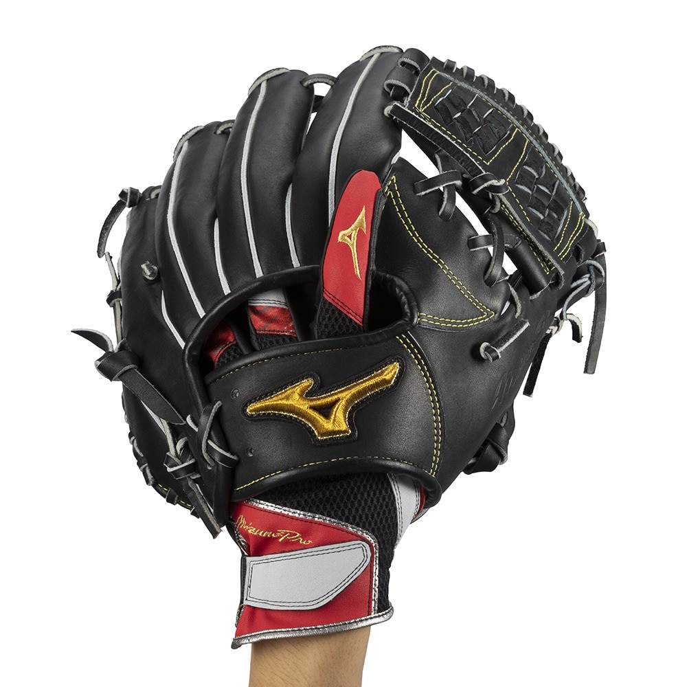 ミズノ（MIZUNO）（メンズ、レディース）守備用グローブ 野球 ミズノプロ 2024ミズノセレクションモデル 左手用 Mizuno Pro 1EJED08461