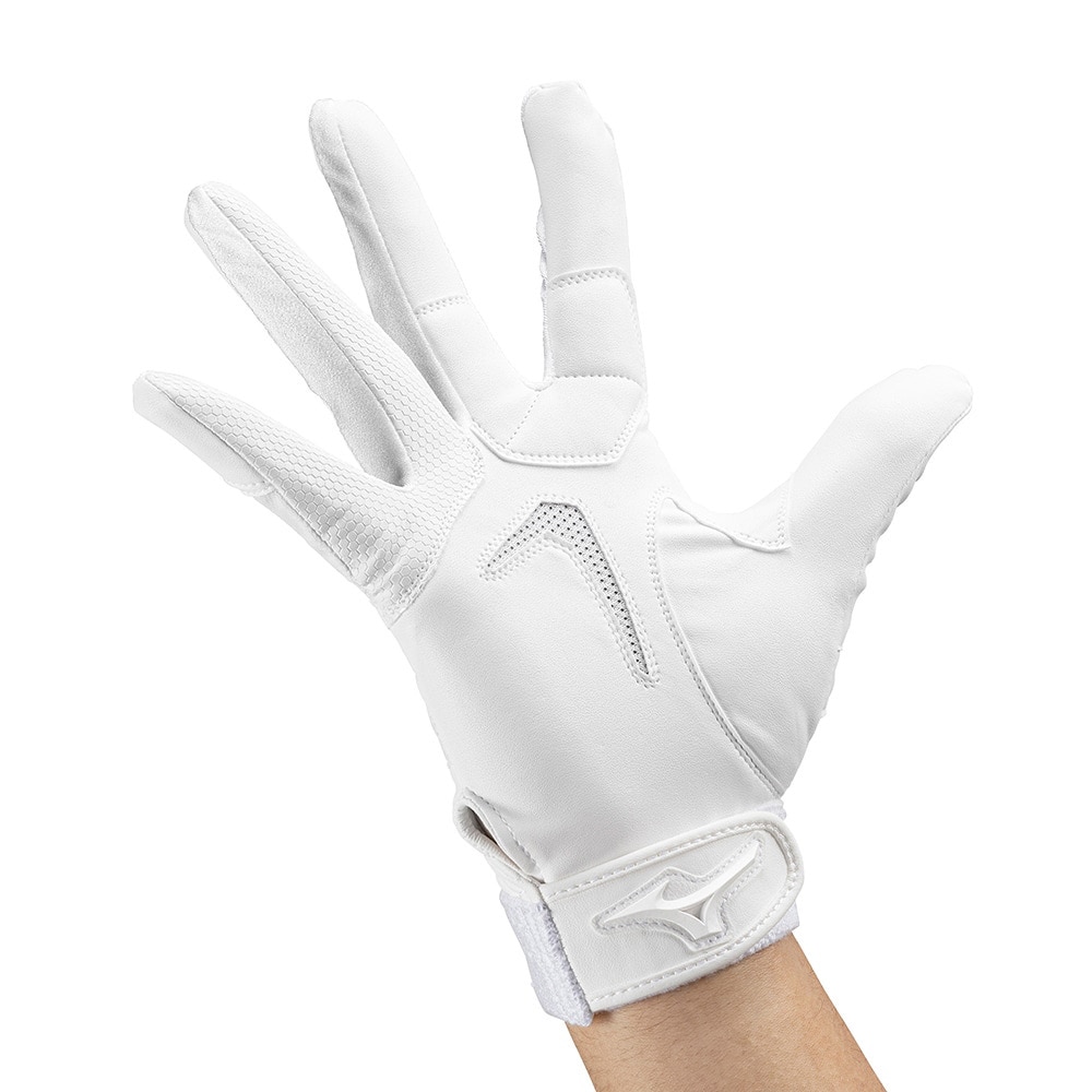 ミズノ（MIZUNO）（メンズ）守備用グローブ 野球 ガチ守備手袋 高校野球ルール対応モデル 右手用 1EJED32110
