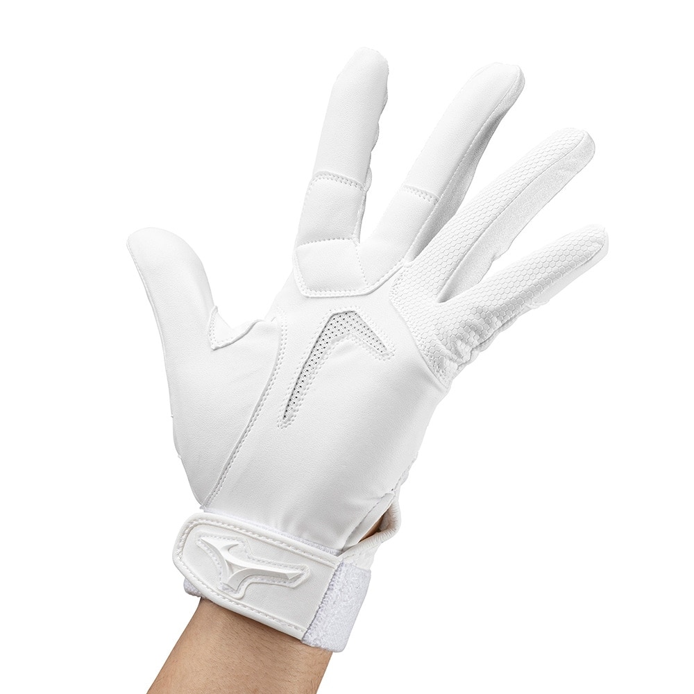 ミズノ（MIZUNO）（メンズ、レディース）守備用グローブ 野球 ガチ守備手袋Jr. 左手用 25AW 1EJEY32010