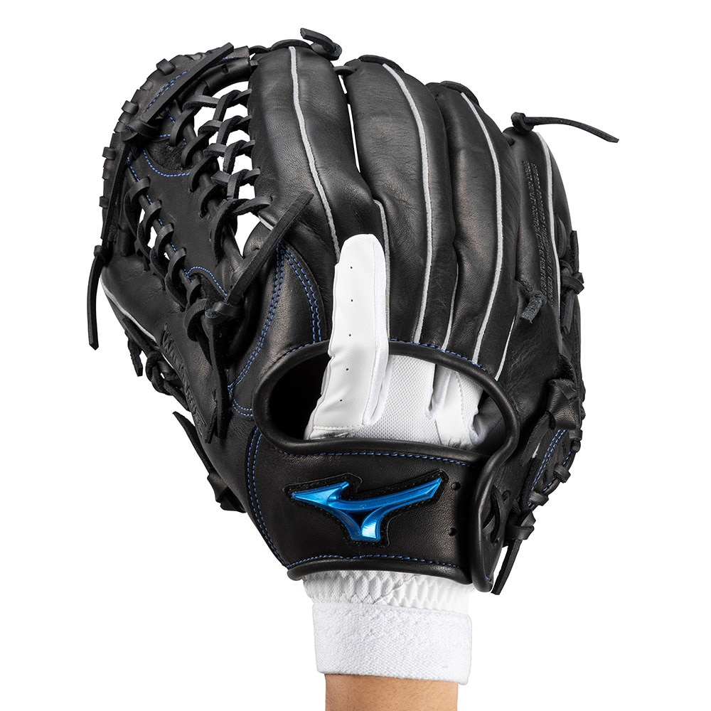 ミズノ（MIZUNO）（キッズ）守備用グローブ 野球 ガチ守備手袋 高校野球ルール対応モデル 右手用 1EJEY32110