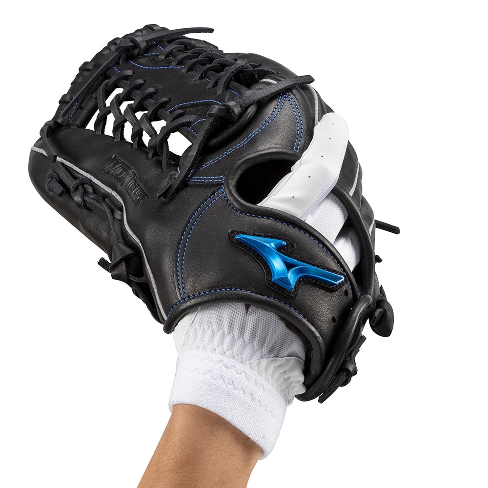 ミズノ（MIZUNO）（キッズ）守備用グローブ 野球 ガチ守備手袋 高校野球ルール対応モデル 右手用 1EJEY32110