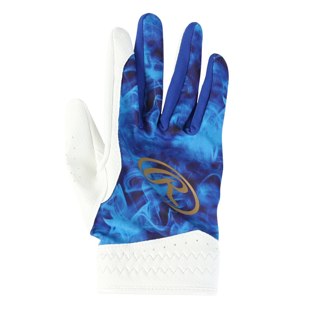 ローリングス（Rawlings）（キッズ）ジュニア 守備用グローブ 野球 ゴーストスモーク2 右手用 EFG25S02-BLU-RH