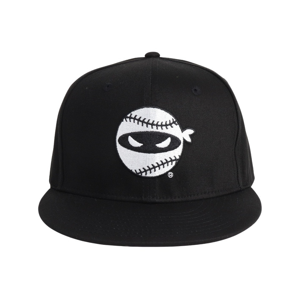 PITCHING NINJA（PITCHING NINJA ）（メンズ）野球 帽子 EMB キャップ OT1324SS0001-BLK