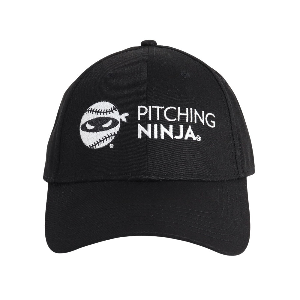 PITCHING NINJA（PITCHING NINJA ）（メンズ、レディース）野球 帽子 WARD キャップ OT1324SS0002-BLK