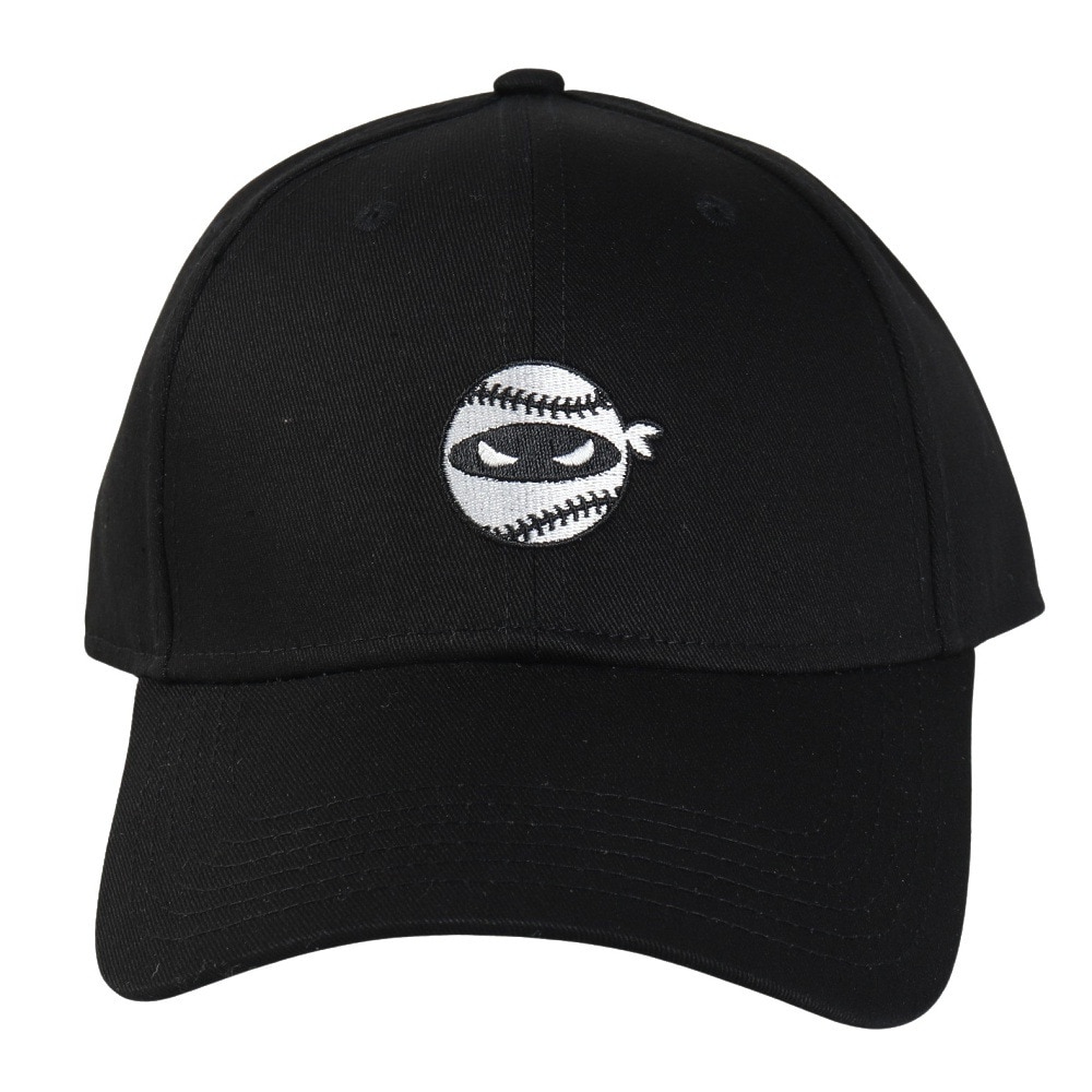 PITCHING NINJA（PITCHING NINJA ）（メンズ）野球 帽子 ロゴ キャップ OT1325SS0007-BLK