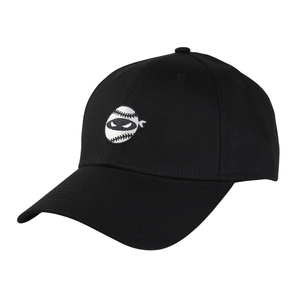 PITCHING NINJA（PITCHING NINJA ）（メンズ）野球 帽子 ロゴ キャップ OT1325SS0007-BLK