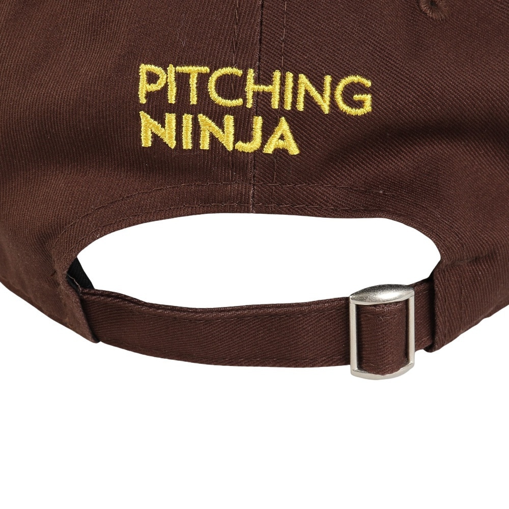PITCHING NINJA（PITCHING NINJA ）（メンズ）野球 帽子 ロゴ キャップ OT1325SS0007-BRN