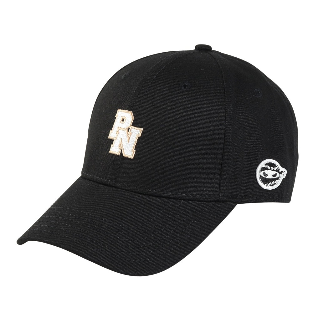 PITCHING NINJA（PITCHING NINJA ）（メンズ）野球 帽子 PN ロゴキャップ OT1325FW0001-BLK