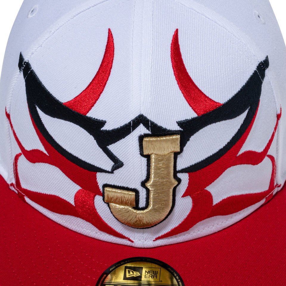 59FIFTY WBC KABUKI ホワイト/スカーレット7 3/8 58.7 Japan Kabuki Red 9FIFTY A-Frame Snapback Hat – New Era Cap